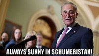  always sunny in schumeristan!
