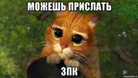 можешь прислать зпк