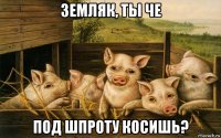 земляк, ты че под шпроту косишь?