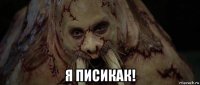  я писикак!