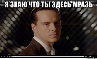 я знаю что ты здесь мразь 