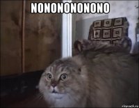 nononononono 