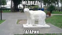 медведь гагарин