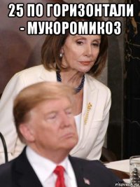 25 по горизонтали - мукоромикоз 