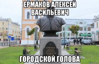 ермаков алексей васильевич городской голова