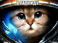в парк иду.... 