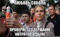 любовь соболь проверяет содержание нитратов в дыне
