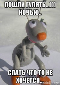 пошли гулять...))) ночью.. спать что то не хочется...