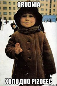 grudnia холодно pizdeeć