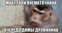 mari, гони внематочкина очередь димы дружинина