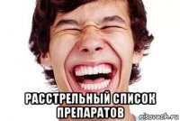  расстрельный список препаратов
