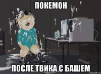 покемон после твика с башем