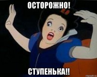 осторожно! ступенька!!