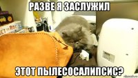 разве я заслужил этот пылесосалипсис?