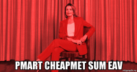  pmart cheapmet sum eav