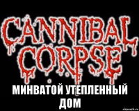  минватой утепленный дом