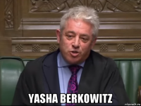  yasha berkowitz