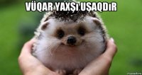 vüqar yaxşı uşaqdır 