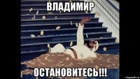 владимир остановитесь!!!