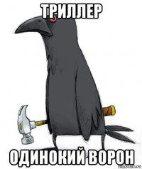 триллер одинокий ворон