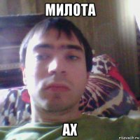 милота ах