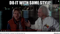 do it with some style. 