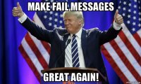 make fail messages great again!