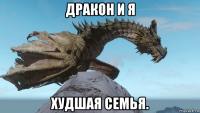 дракон и я худшая семья.
