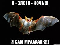 я - зло! я - ночь!!! я сам мрааааак!!!