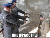  нквд расстрел