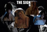 the sign 