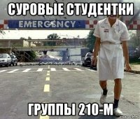 суровые студентки группы 210-м