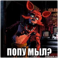  попу мыл?