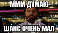 ммм думаю шанс очень мал
