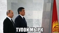  тупой мырк