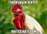 типичный хейтер united hatedom