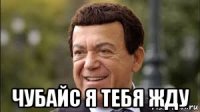 чубайс я тебя жду