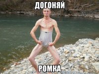 догоняй ромка