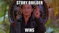 story builder wins
