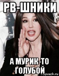 рв-шники а мурик-то голубой