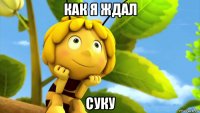 как я ждал суку