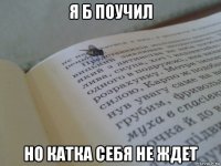 я б поучил но катка себя не ждет