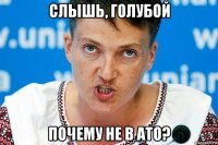 слышь, голубой почему не в ато?