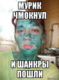 мурик чмокнул и шанкры пошли