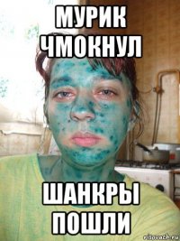 мурик чмокнул шанкры пошли