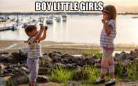 boy little girls 