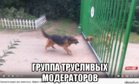  группа трусливых модераторов