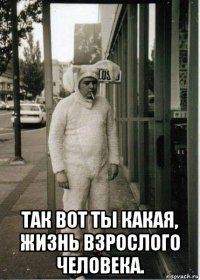  так вот ты какая, жизнь взрослого человека.