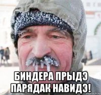  биндера прыдэ парядак навидэ!
