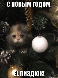 с новым годом, el пиздюк!